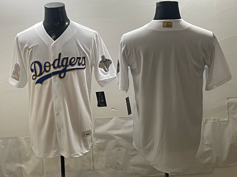 Men Los Angeles Dodgers blank white Game 2026 Nike MLB Jersey 0408008
